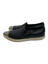 【中古】MIU MIU◆ドレスシューズ/--/BLK【シューズ】