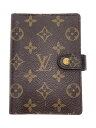 【中古】LOUIS VUITTON◆アジェンダPM_モノグラム_BRW/--/BRW/レディース【服飾雑貨他】