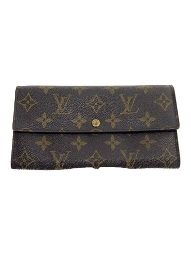 【中古】LOUIS VUITTON◆2)ポシェット・ポルト・モネ・クレディ_モノグラム・キャンバス_BRW/PVC/BRW/レディース【服飾雑貨他】 【中古】LOUIS VUITTON◆2)ポシェット・ポルト・モネ・クレディ_モノグラム・キャンバス_BRW/PVC/BRW/レディース【服飾雑貨他】