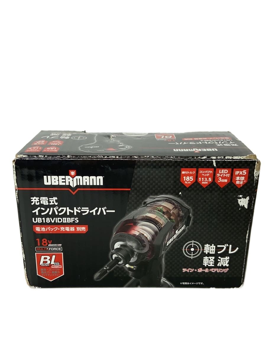 楽天市場】UBERMANN 18Vインパクトドライバー UB18VID2BFSの通販
