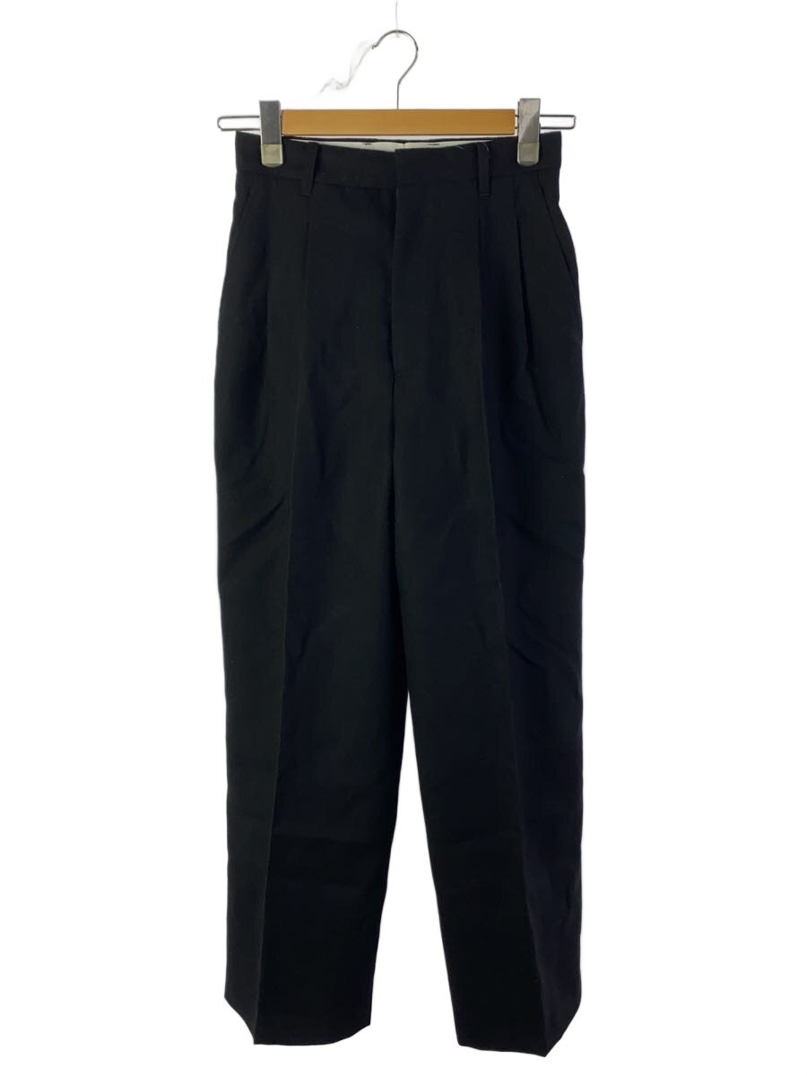 Graphpaper◆Scale Off Flannel Straight Pants/--/ウール/BLK/GL253-40358