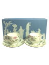 【中古】WEDGWOOD◆カップ&ソーサー/2点セット/WHT/スウィートプラム【キッチン用品】