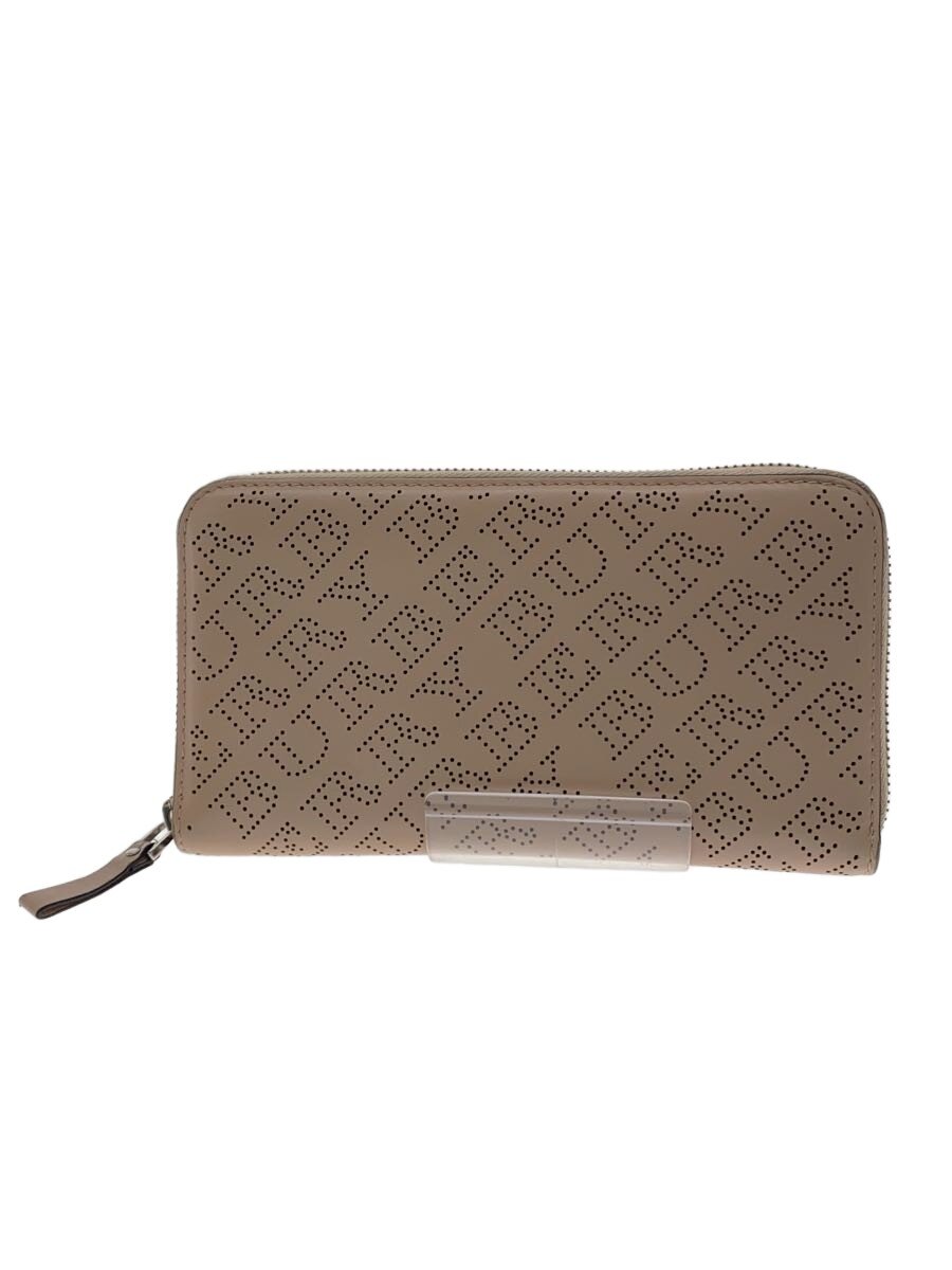 【中古】BURBERRY◆長財布/--/BEG/レディース【服飾雑貨他】