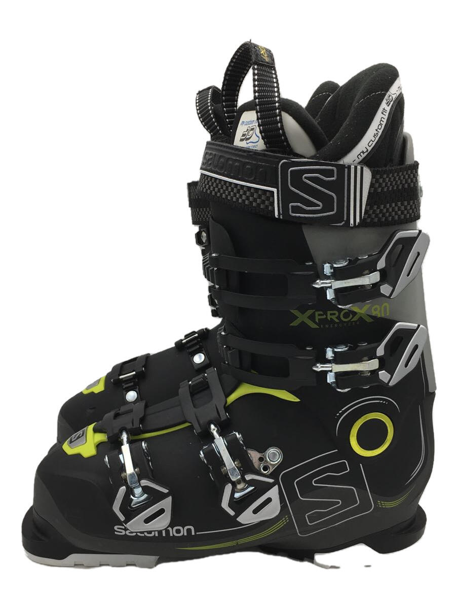 【中古】salomon◆スキーブーツ/25.5cm/BLK/XPROX80【スポーツ】