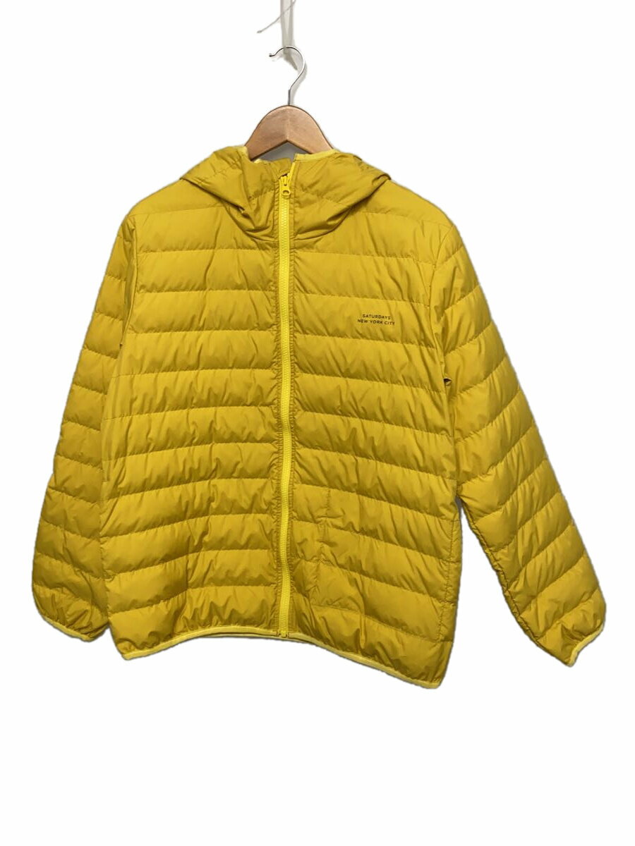【中古】Saturdays NYC(SATURDAYS SURF NYC)◆ダウンジャケット/S/ポリエステル/YLW/BBL-1000-A//【メンズウェア】