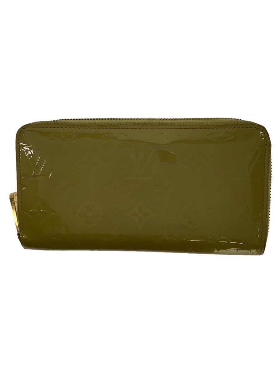 【中古】LOUIS VUITTON◆ジッピー・ウォレット_モノグラム・ヴェルニ_CRM/エナメル/CRM/モノグラム/レディース【服飾雑貨他】