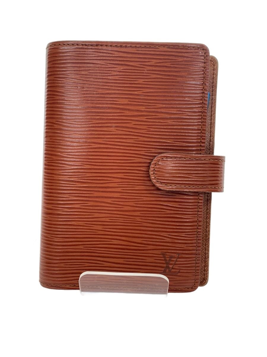【ブランド】LOUIS VUITTON 【ブランドカナ】ルイヴィトン 【型番】R20052 【程度】B 【サイズ】 【メインカラー】ブラウン 【素材・生地】レザー 【キーワード】　　 2025/12/29 セカンドストリート仙台泉中央店【2080】【中古】LOUIS VUITTON◆アジェンダPM_エピ/レザー/BRW ブランド LOUIS VUITTON 型番 R20052 カラー ブラウン 柄 無地 素材・生地 レザー>色・素材について サイズ >サイズ表示について 実寸（cm） 【ウォレット】 縦：14.5 / 横：9.5 / 厚み：2 【その他】 その他サイズ：/ 商品は　セカンドストリート仙台泉中央店の店頭にて販売しております。商品に関するお問合わせは、お電話(TEL:022-771-2737)にて、問合わせ番号：2320803446064をお伝えください。 配送方法やお支払い方法に関するお問い合わせは、サポートセンターまでご連絡をお願いします。 ※お電話の対応は営業時間内のみとなります。お問い合わせフォームでお問い合わせの際はご注文番号をご記入下さい この商品に関する出品店舗からのコメント レザーハゲ、汚れ有り
