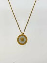 【中古】VERSACE◆ネックレス/--/GLD/トップ有/メンズ/レジンメデューサ【服飾雑貨他】
