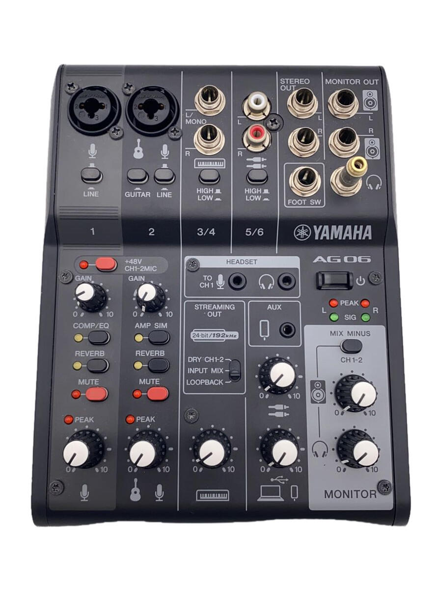 【中古】YAMAHA◆ミキサー/AG06MK2【楽器】