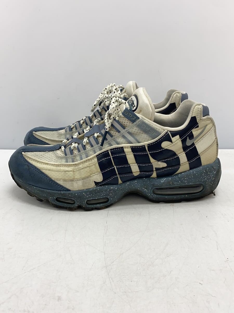 NIKE◆AIR MAX 95 PRM QS/エアマックスプレミアム/ホワイト/CI0229-147/27cm/WHT