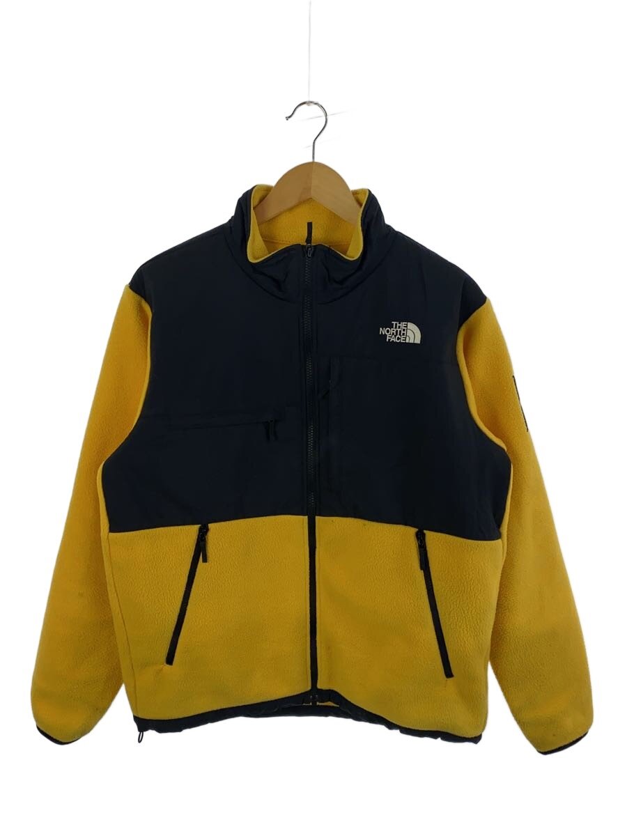 【中古】THE NORTH FACE◆DENALI JACKET_デナリジャケット/L/ポリエステル/YLW【メンズウェア】