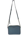【中古】MICHAEL KORS◆ショルダーバッグ/レーヨン/BLU/32S4STVC3L【バッグ】