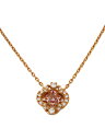 【中古】Swarovski◆クローバー/四葉/ネックレス/--/スワロフスキー/GLD/トップ有/レディース【服飾雑貨他】
