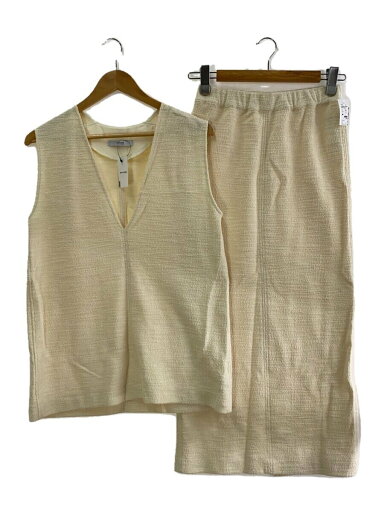 【中古】JOURNAL STANDARD relume◆23AW/スラブジャージーベスト/スカート/セットアップ/FREE/コットン/IVO【レディースウェア】 【中古】JOURNAL STANDARD relume◆23AW/スラブジャージーベスト/スカート/セットアップ/FREE/コットン/IVO【レディースウェア】