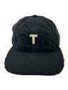 【中古】POTEN◆キャップ/M/ウール/BLK/メンズ【服飾雑貨他】(4)