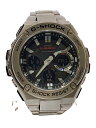 【中古】CASIO◆ソーラー腕時計・G-SHOCK/デジアナ/SLV【服飾雑貨他】(2)