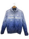 【中古】DESCENTE◆スポーツウェアー/ジャケット/アウター/L/BLU/DAT-3072【スポーツ】