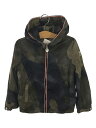 【中古】MONCLER◆ブルゾン/100cm/ナイロン/GRN【キッズ】