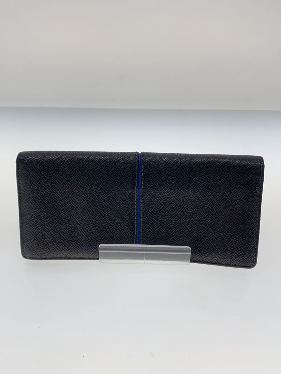 【中古】TOD’S◆長財布/レザー/BLK/メンズ【服飾雑貨他】