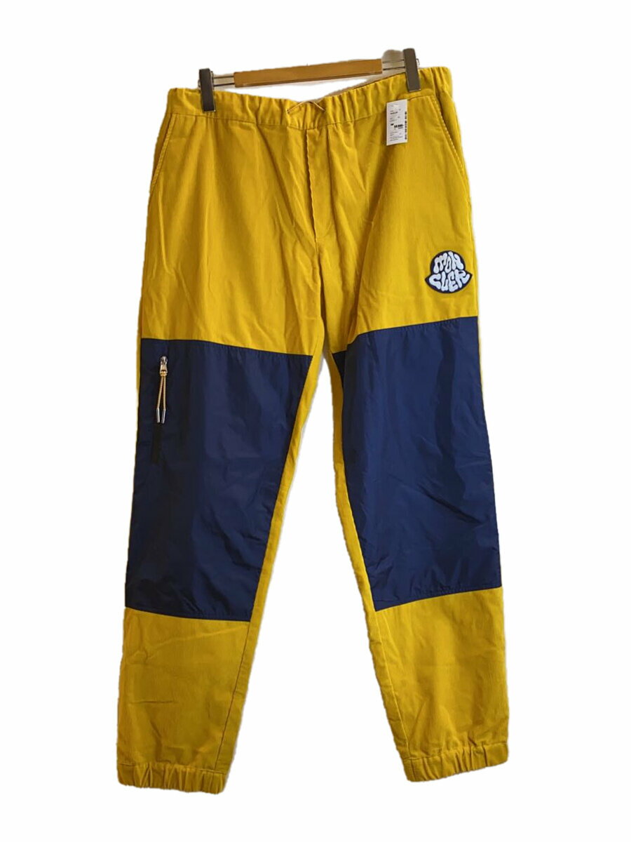 【中古】MONCLER◆ボトム/52/コーデュロイ/YLW/H20912A00034【メンズウェア】