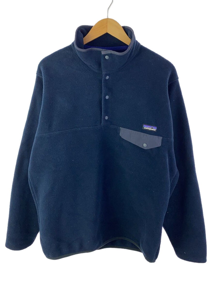 【中古】patagonia◆シンチラ スナップジャケット/M/ポリエステル/NVY/STY25580FA15【メンズウェア】