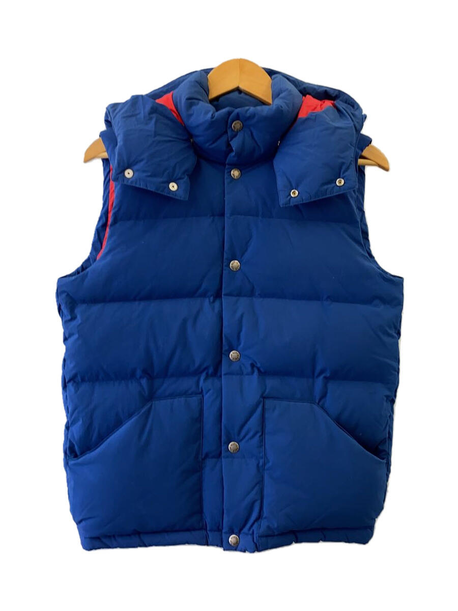【中古】THE NORTH FACE◆CAMP SIERRA VEST_キャンプシェラベスト/S/ナイロン/NVY【メンズウェア】