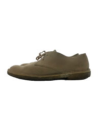 【中古】Clarks◆チャッカブーツ/UK9/BEG/スウェード【シューズ】