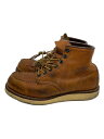 【中古】RED WING◆レッドウィング/レースアップブーツ/--/BRW/レザー/ブーツ/革靴/【シューズ】