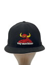 【中古】NEW ERA◆キャップ/7 1/4/ウール/BLK/メンズ【服飾雑貨他】