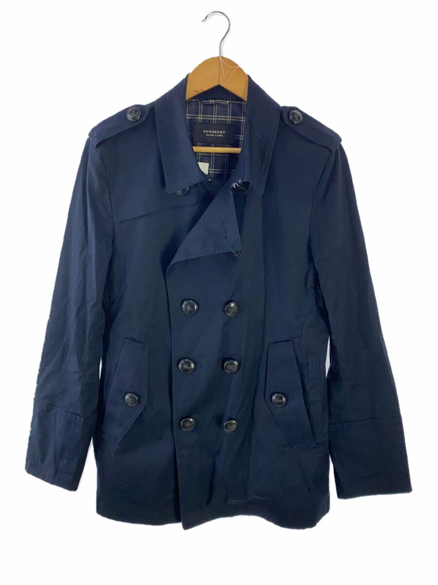 【中古】BURBERRY BLACK LABEL◆ジャケット/M/コットン/D1F52-752-28【メンズウェア】
