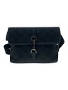 【中古】GUCCI◆ウエストバッグ/キャンバス/BLK/92543 212792【バッグ】