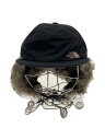 【中古】THE NORTH FACE◆Badland CAP/フライトキャップ/M/ナイロン/BLK/レディース/NN42240【服飾雑貨他】