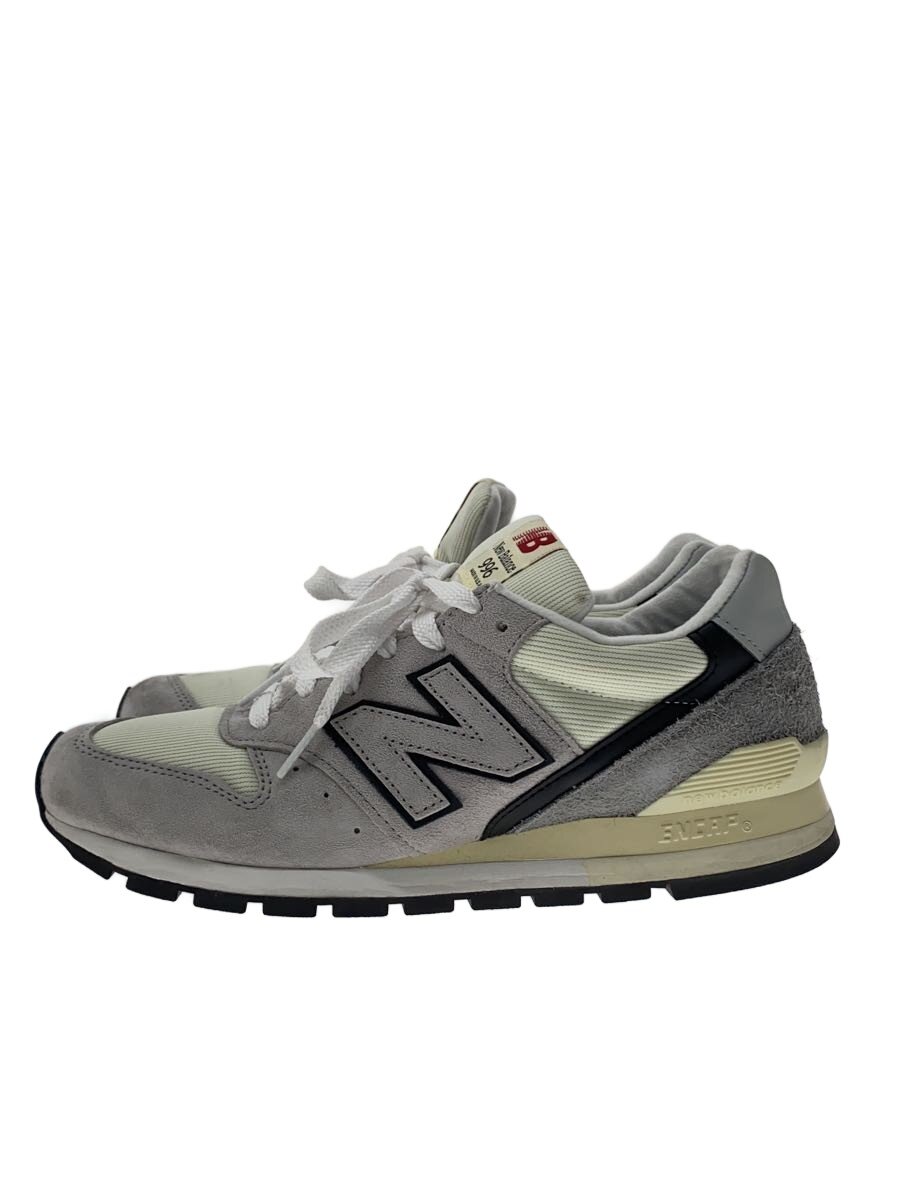 【中古】NEW BALANCE◆U996/グレー/27cm/GRY【シューズ】
