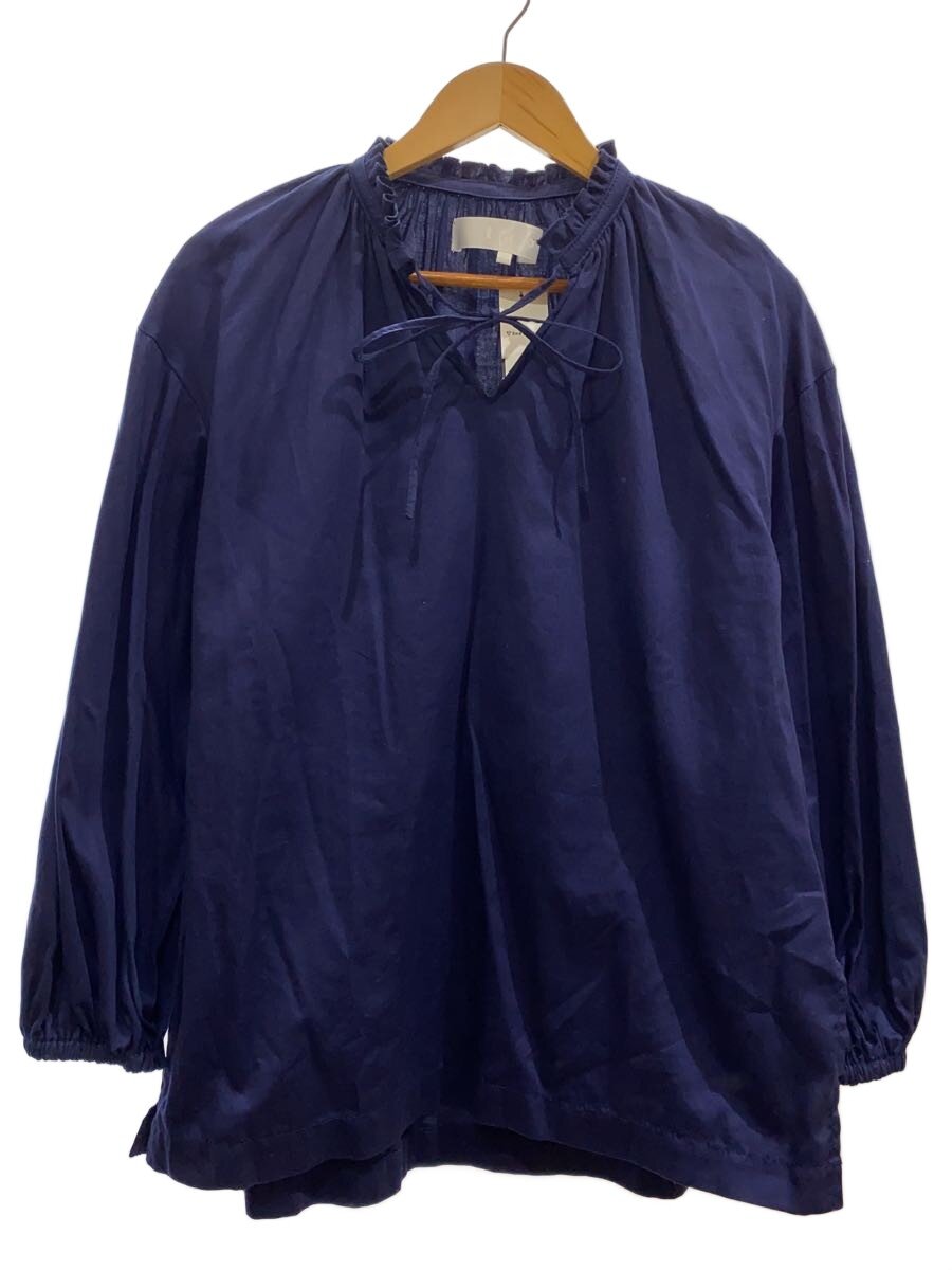 Rakuten - 【中古】Tao COMME des GARCONS◆長袖ブラウス/S/コットン/NVY/TM-B029【レディースウェア】