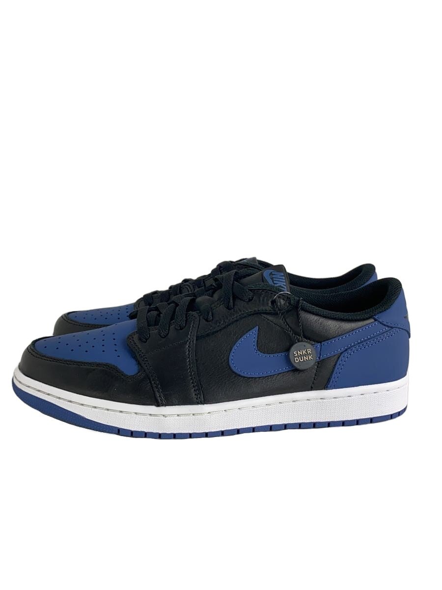NIKE◆AIR JORDAN 1 RETRO LOW OG/29cm/ブラック/ブルー/CZ0790-041