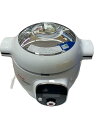 【中古】T-fal◆圧力鍋/WHT【キッチン用品】