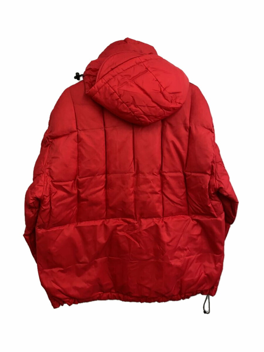 【中古】HELLY HANSEN◆ダウンジャケット/M/ナイロン/RED【メンズウェア】