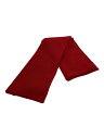 【中古】BATONER◆マフラー/ウール/RED/無地/メンズ/BN-24FI-001【服飾雑貨他】