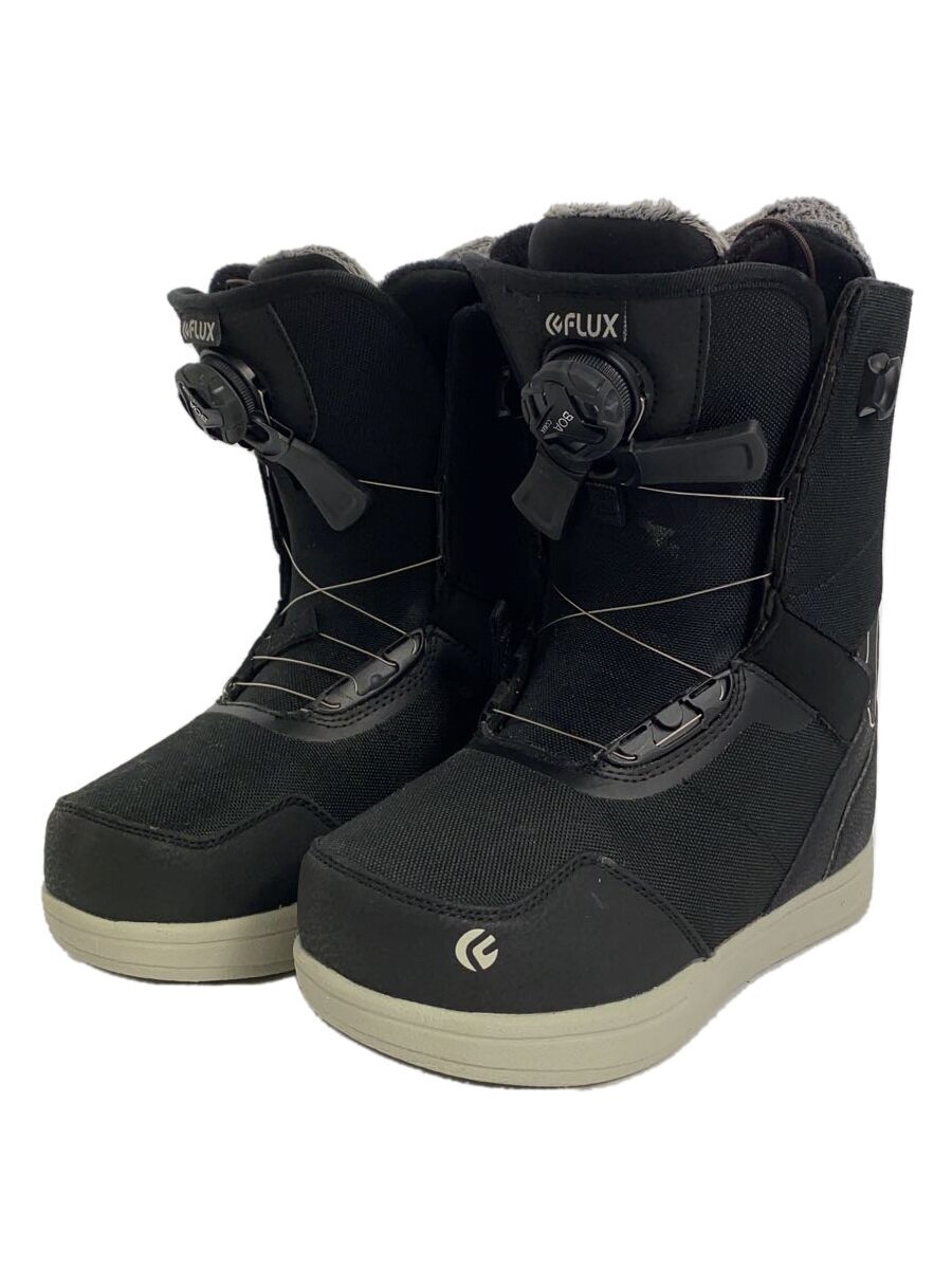 【中古】FLUX◆スノーボードブーツ/24.5cm/BOA/BLK/FL-BOA【スポーツ】