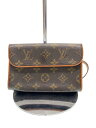 【中古】LOUIS VUITTON◆ポシェット・フロランティーヌ_モノグラム・キャンバス_BRW/PVC/BRW【バッグ】