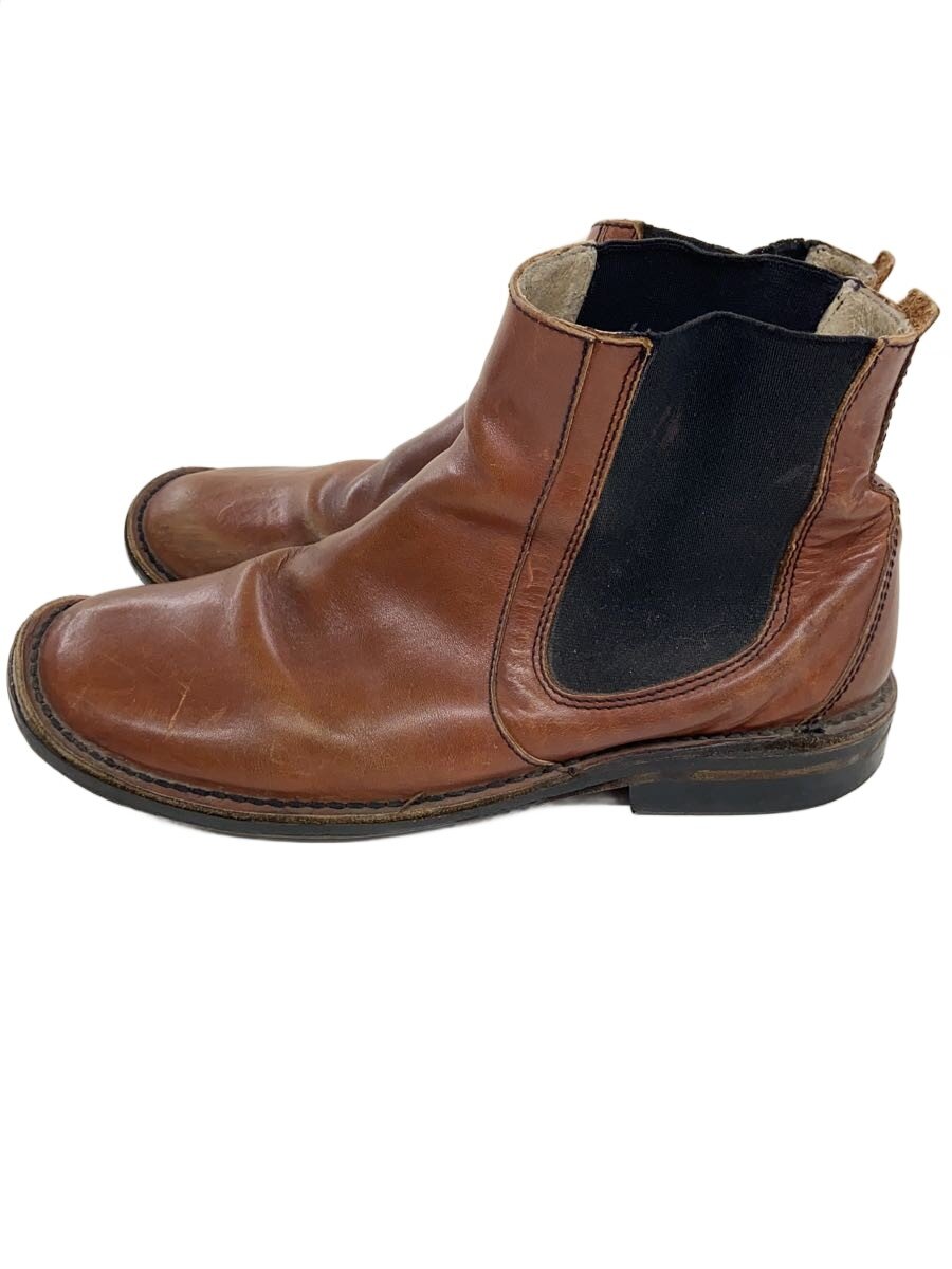 【中古】COMME des GARCONS◆×Dry-shoDサイドゴアブーツ/BRW【シューズ】