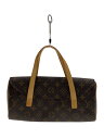 【中古】LOUIS VUITTON◆ソナティネ_モノグラム・キャンバス_BRW/PVC/BRW/総柄【バッグ】(4)
