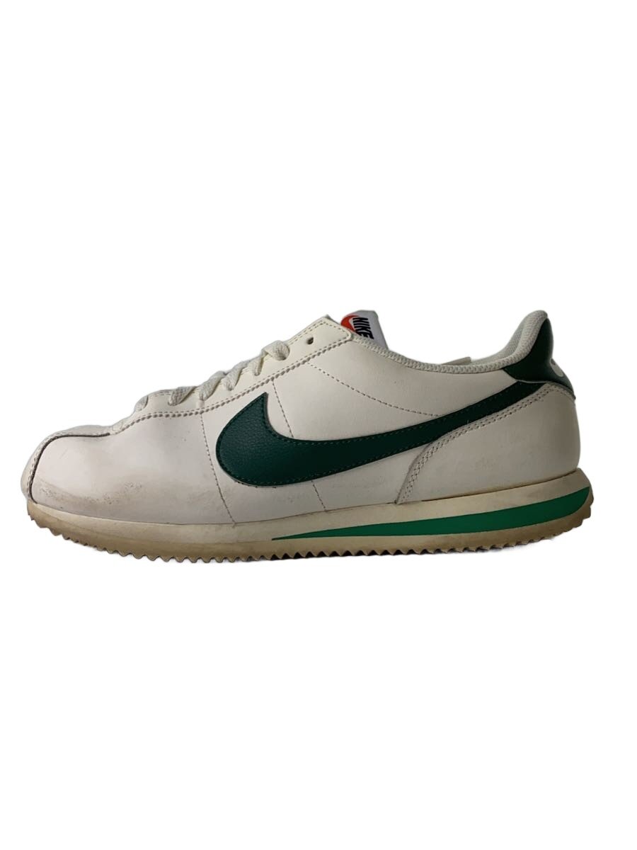 NIKE◆W Cortez/DN1791-101/27cm/ホワイト/グリーン/コルテッツ/スニーカー