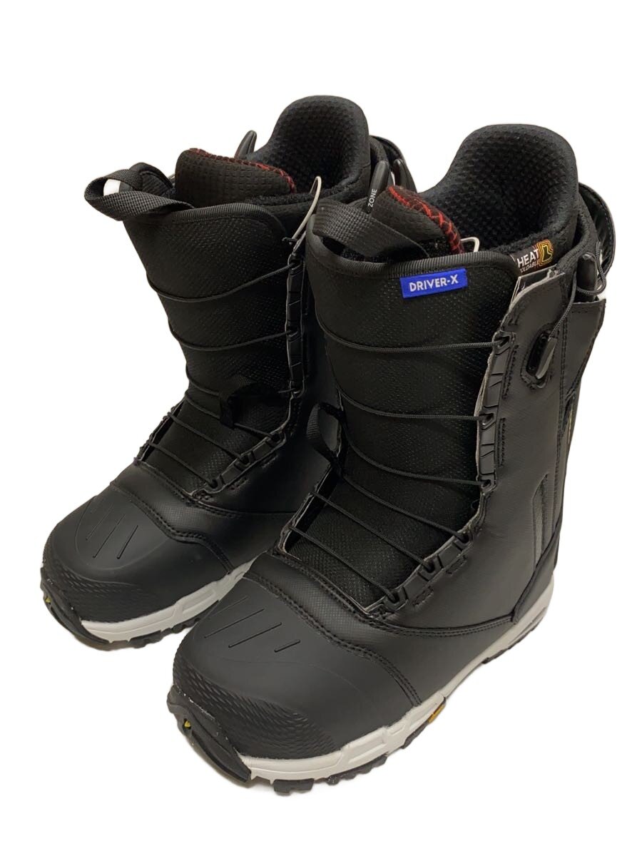 【中古】BURTON◆スノーボードブーツ/25.5cm/クイックレーシング/BLK【スポーツ】