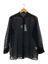 【中古】iki◆長袖ブラウス/FREE/ポリエステル/ブラック/ドット/31-01-BL-011-24-1//【レディースウェア】(4)