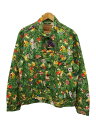 【中古】Levi’s◆×ポケモン/Gジャン/L/コットン/GRN/総柄【メンズウェア】