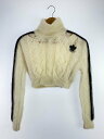 【中古】GUCCI◆シルク×アセテートタートルネックニット/×adidas/22AW/XS/モヘア/WHT/713023【レディースウェア】