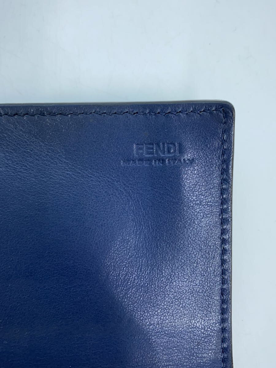 【中古】FENDI◆長財布/--/NVY/無地/レディース/8M0251-SME-178-3260【服飾雑貨他】
