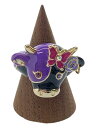 【中古】ANNA SUI◆牛/リング/--/13号/BLK/レディース【服飾雑貨他】