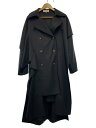 【中古】ENFOLD◆トレンチコート/38/ウール/BLK/300DS330-0350【レディースウェア】(4)
